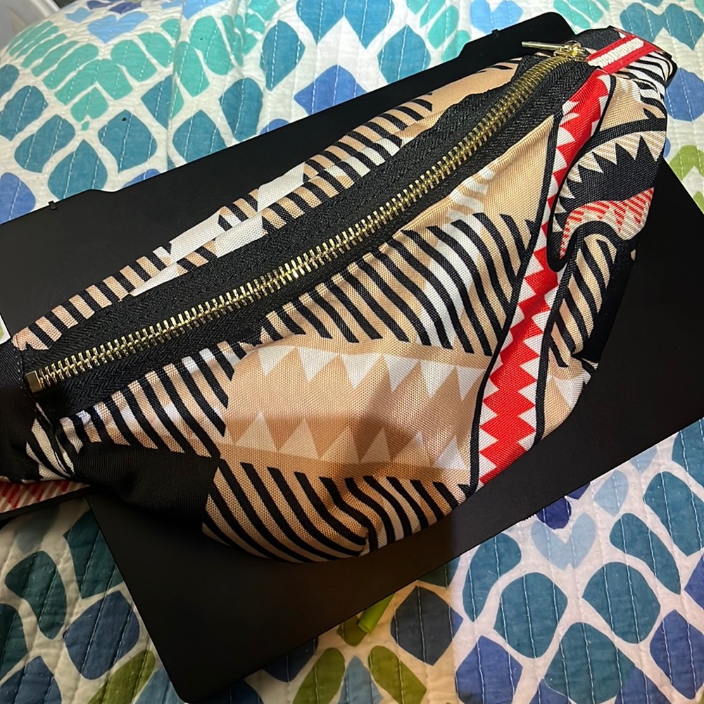 Sprayground crossbody. Never worn. 100% authentic. Very rare! Limited edition!